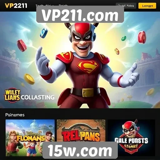 VP211.com oferece variedade de jogos para todos os públicos